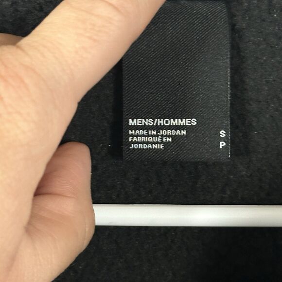 The North Face Sherpa Fleece Zip Up Jacket Men’s Small Full Zip Pockets‎ Black - Picture 16 of 16